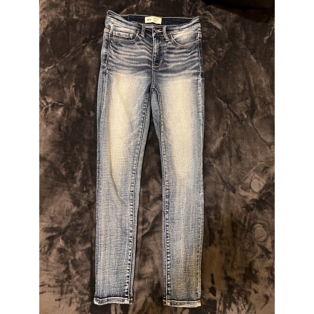BKE Parker Ankle Skinny Cuffed Jeans